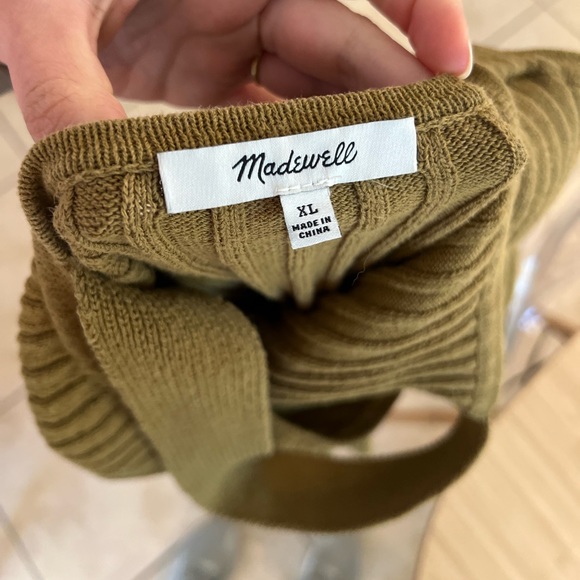 Olive Green Madewell Top - Picture 3 of 3
